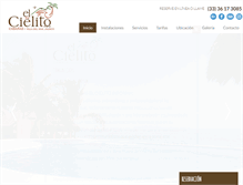 Tablet Screenshot of elcielito.com.mx